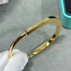 Made in italy stainless steel Elegant Gold Bracelet with Diamond Accents